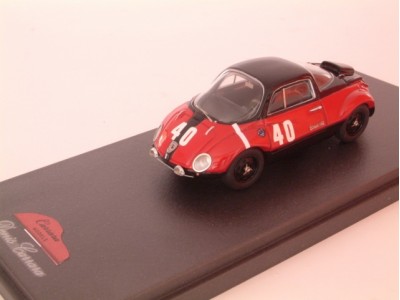 Fiat Abarth 750 Goccia #40 Targa Florio 1957 - Standard Built 1:43